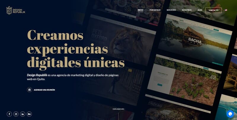 agencia de diseño web en ecuador 