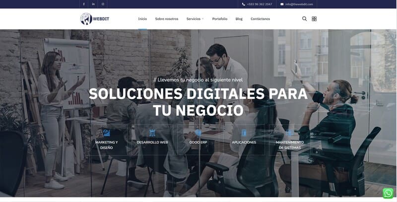 diseño de sitios web ecuador 