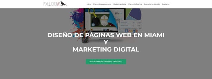 pixel crow agencia web en orlando